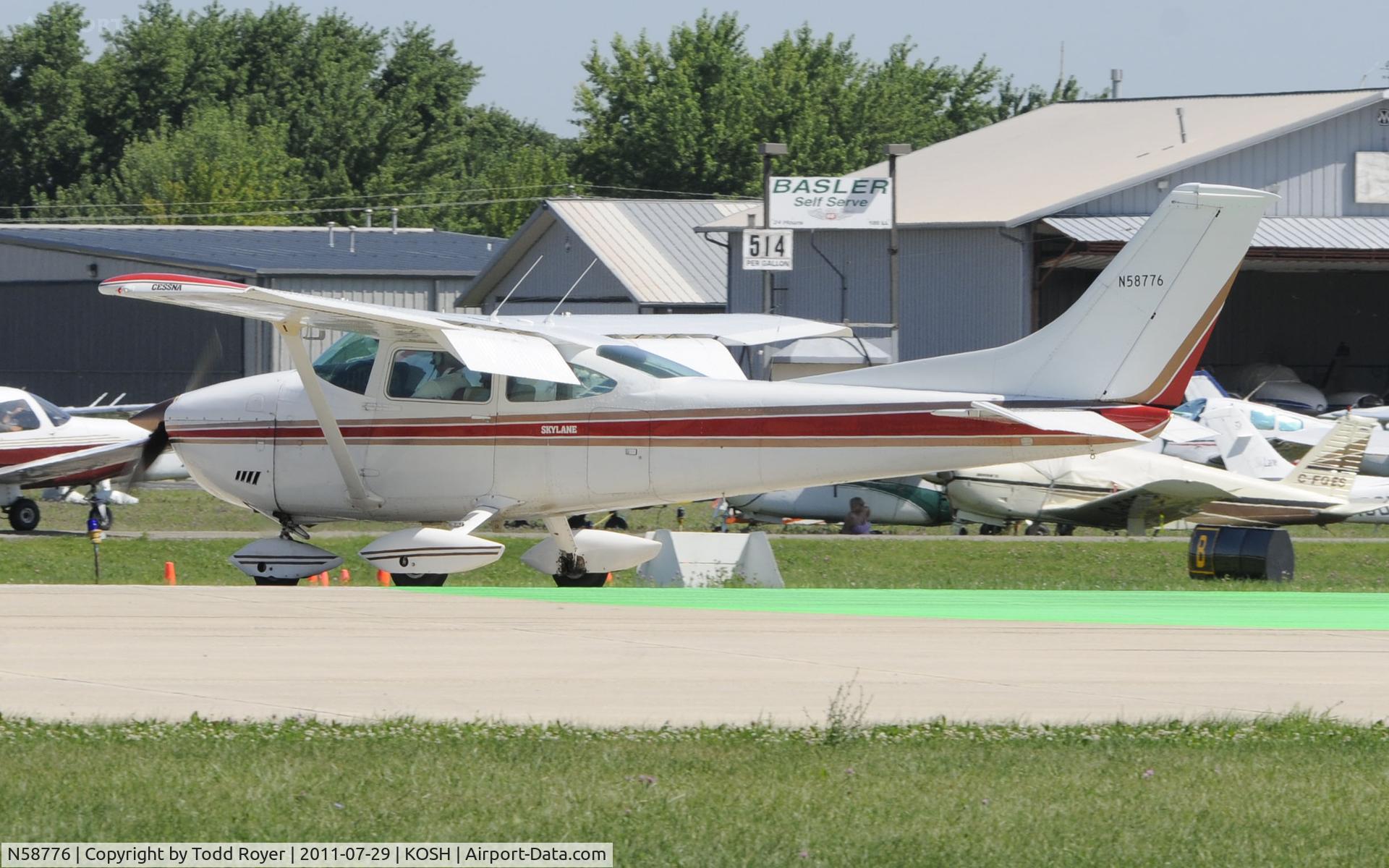 N58776, 1973 Cessna 182P Skylane C/N 18262288, AIRVENTURE 2011