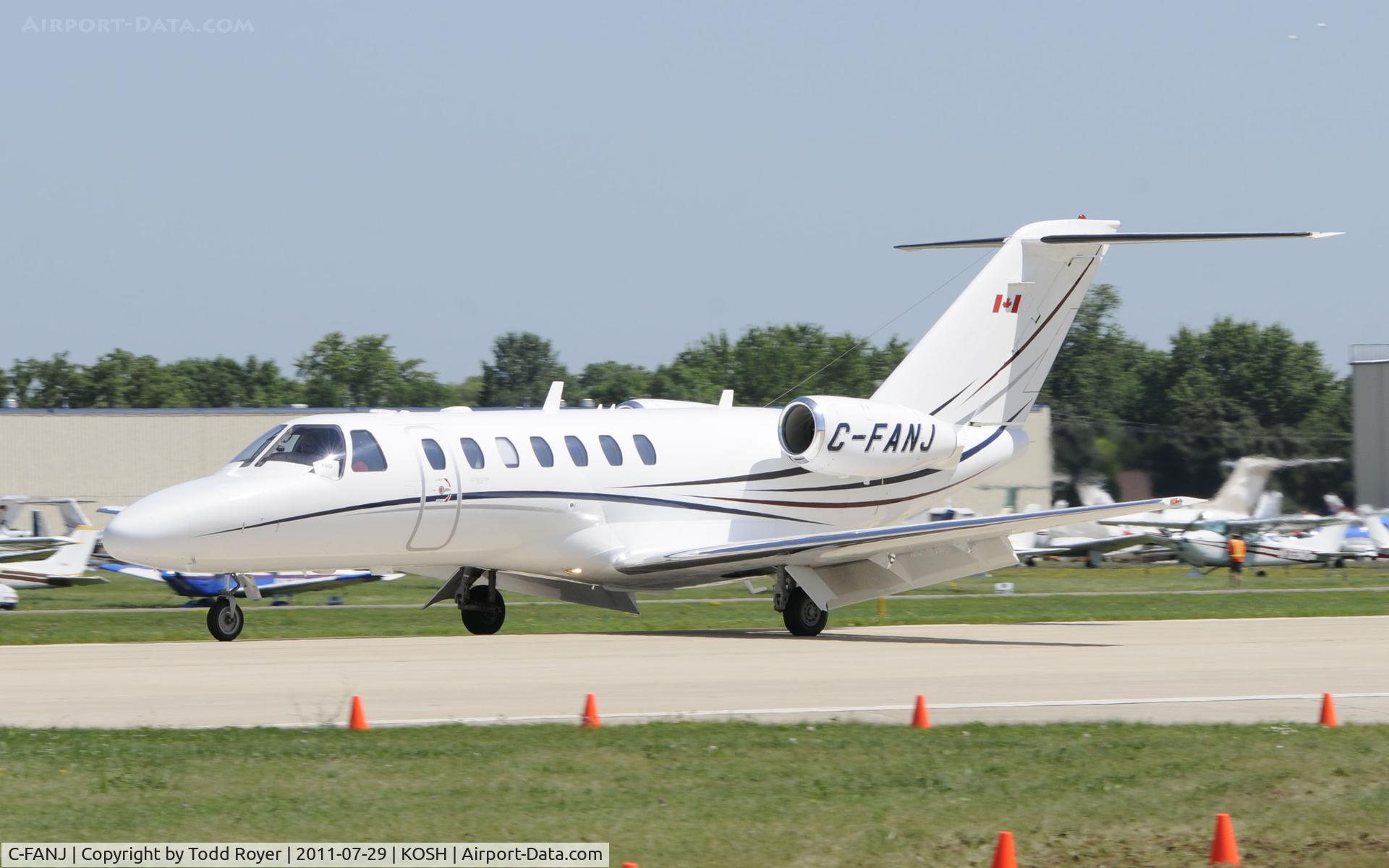 C-FANJ, 2007 Cessna 525B CitationJet CJ3 C/N 525B-0201, AIRVENTURE 2011