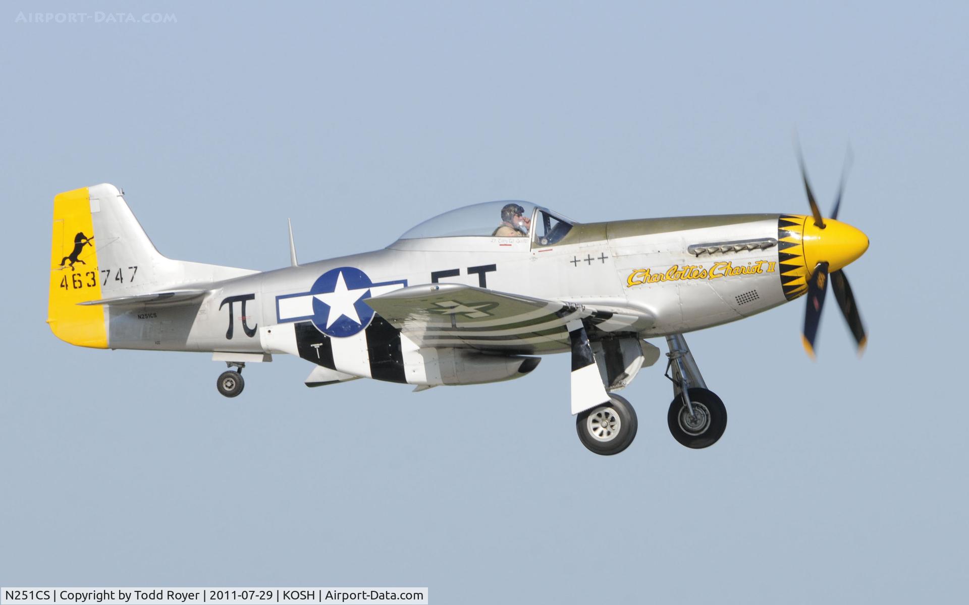 N251CS, North American F-51D Mustang C/N 44-74977N, AIRVENTURE 2011
