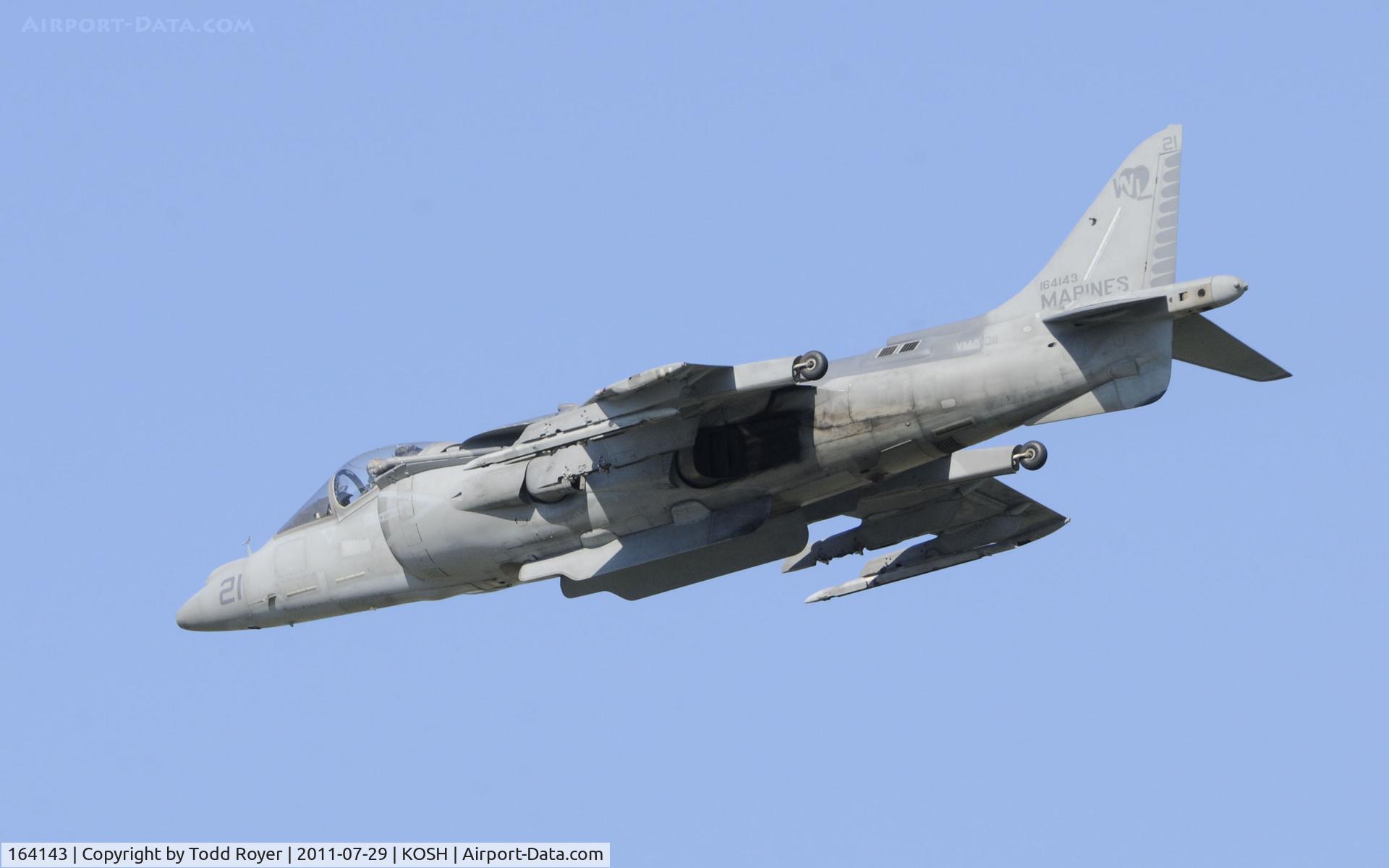 164143, McDonnell Douglas AV-8B Harrier II C/N 216, AIRVENTURE 2011