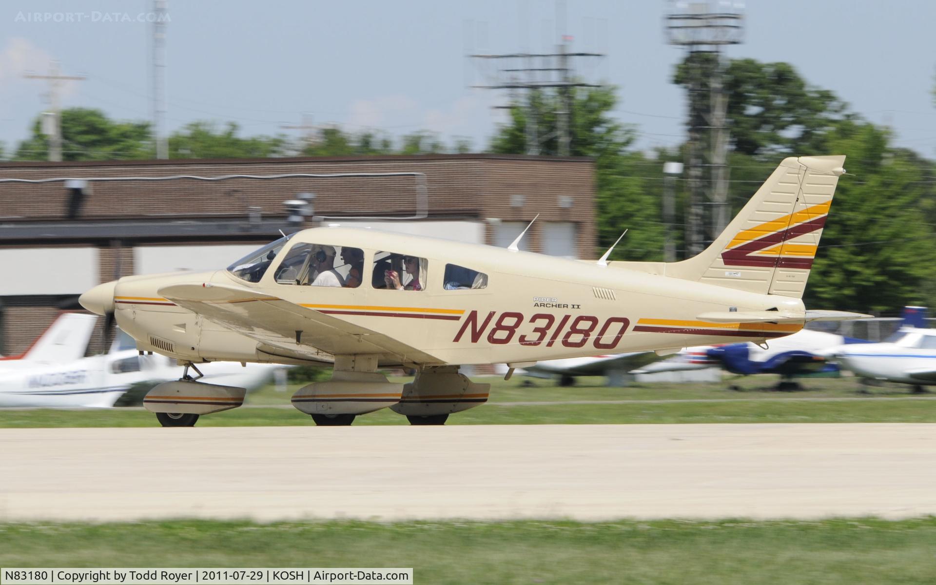 N83180, 1980 Piper PA-28-181 C/N 28-8190135, AIRVENTURE 2011