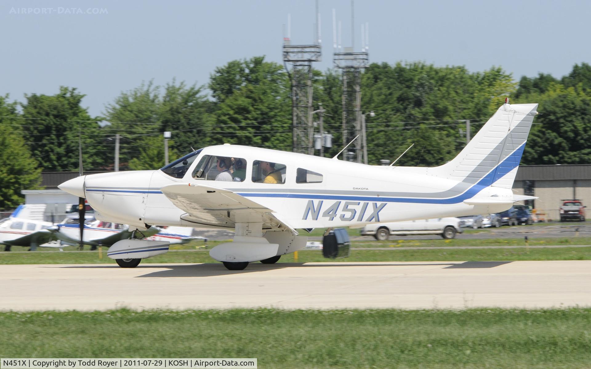 N451X, 1979 Piper PA-28-236 Dakota C/N 28-7911129, AIRVENTURE 2011