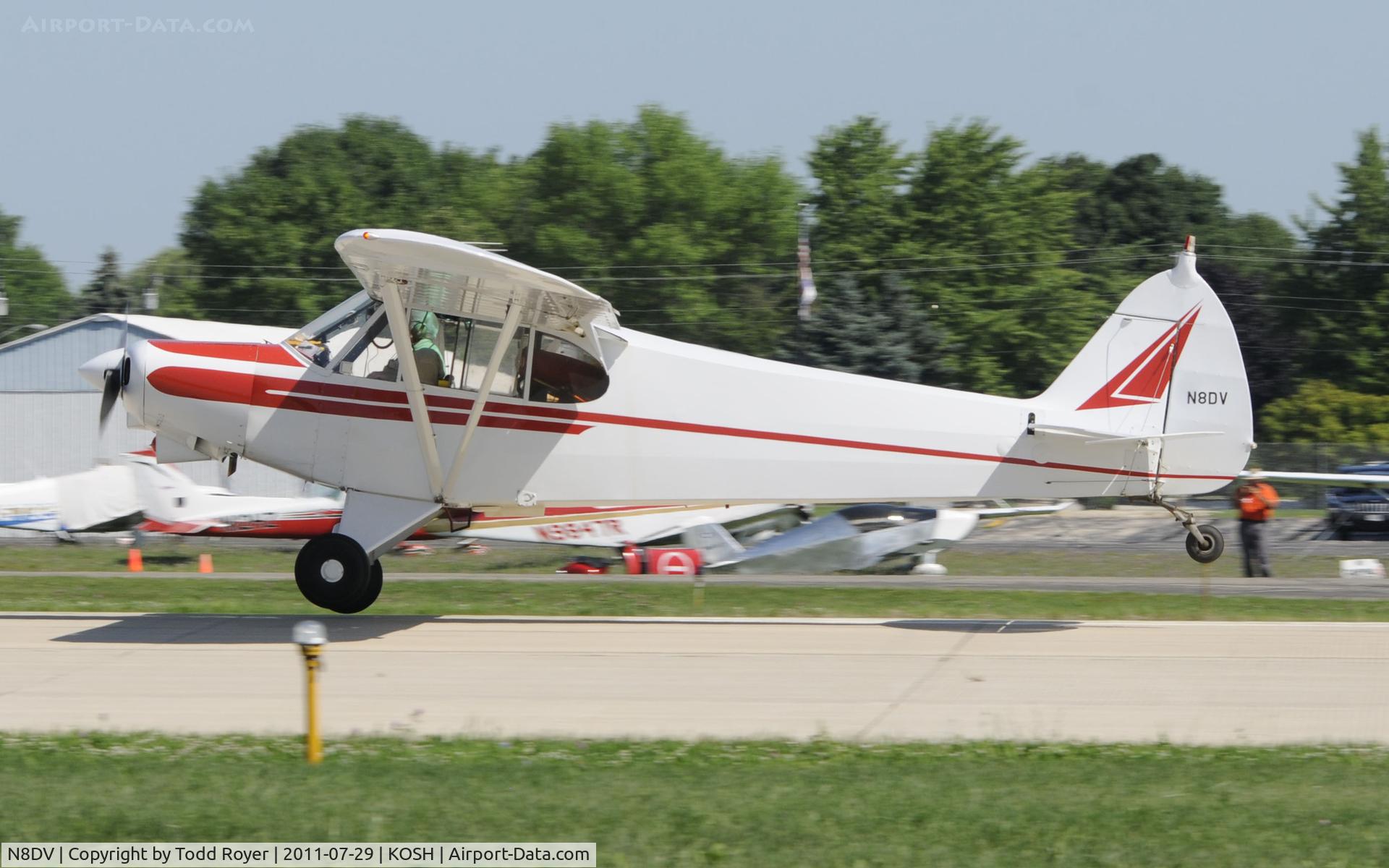 N8DV, 1975 Piper PA-18-150 Super Cub C/N 18-7609018, AIRVENTURE 2011