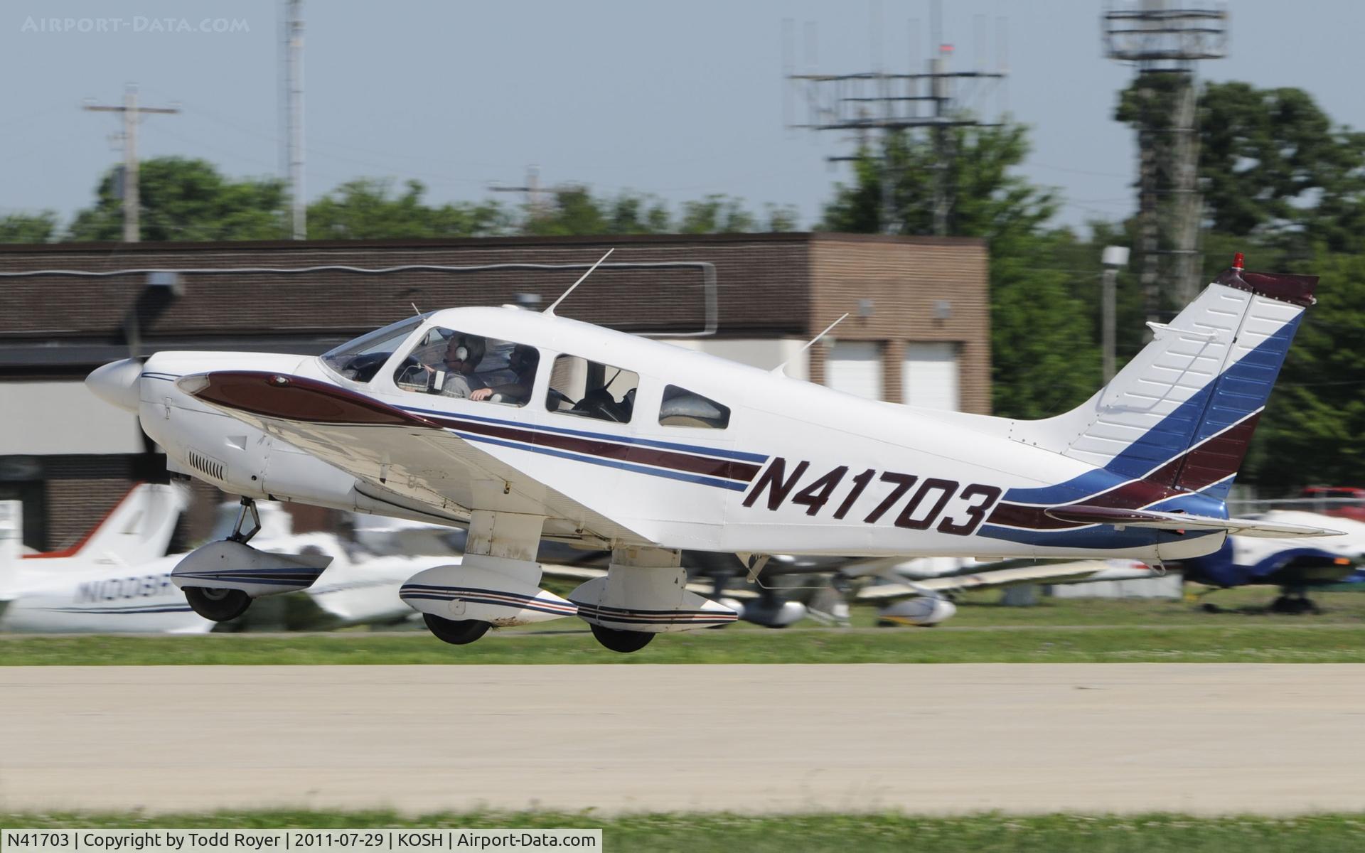 N41703, 1974 Piper PA-28-180 C/N 28-7405134, AIRVENTURE 2011