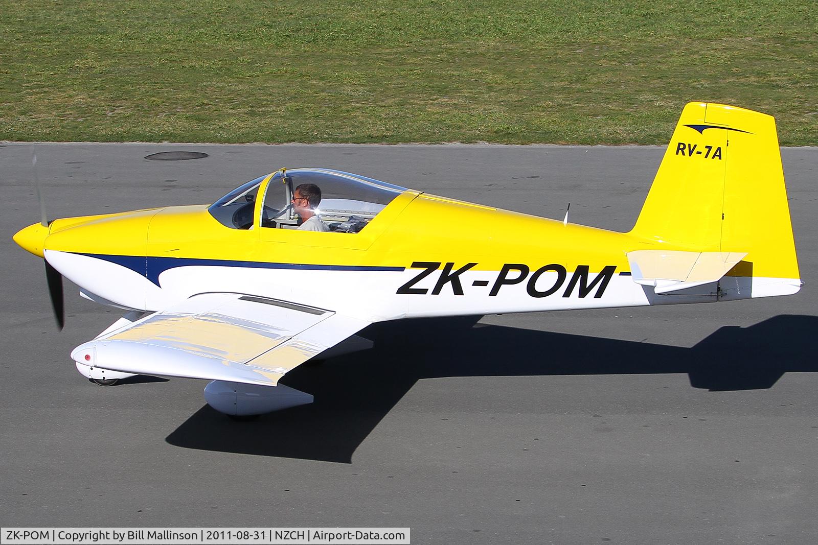 ZK-POM, Vans RV-7A C/N 70486, passing thru