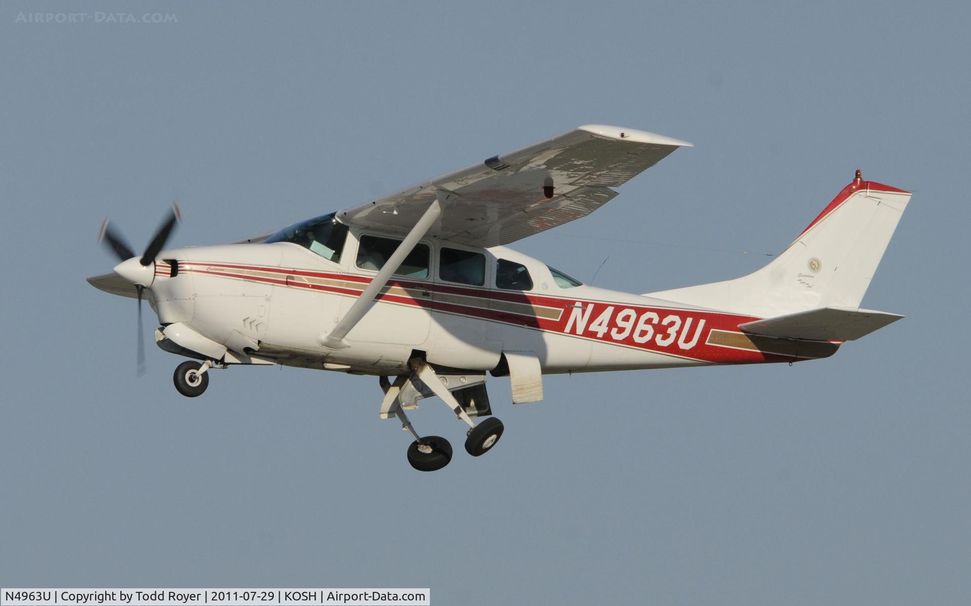 N4963U, 1965 Cessna 210E Centurion C/N 21058663, AIRVENTURE 2011
