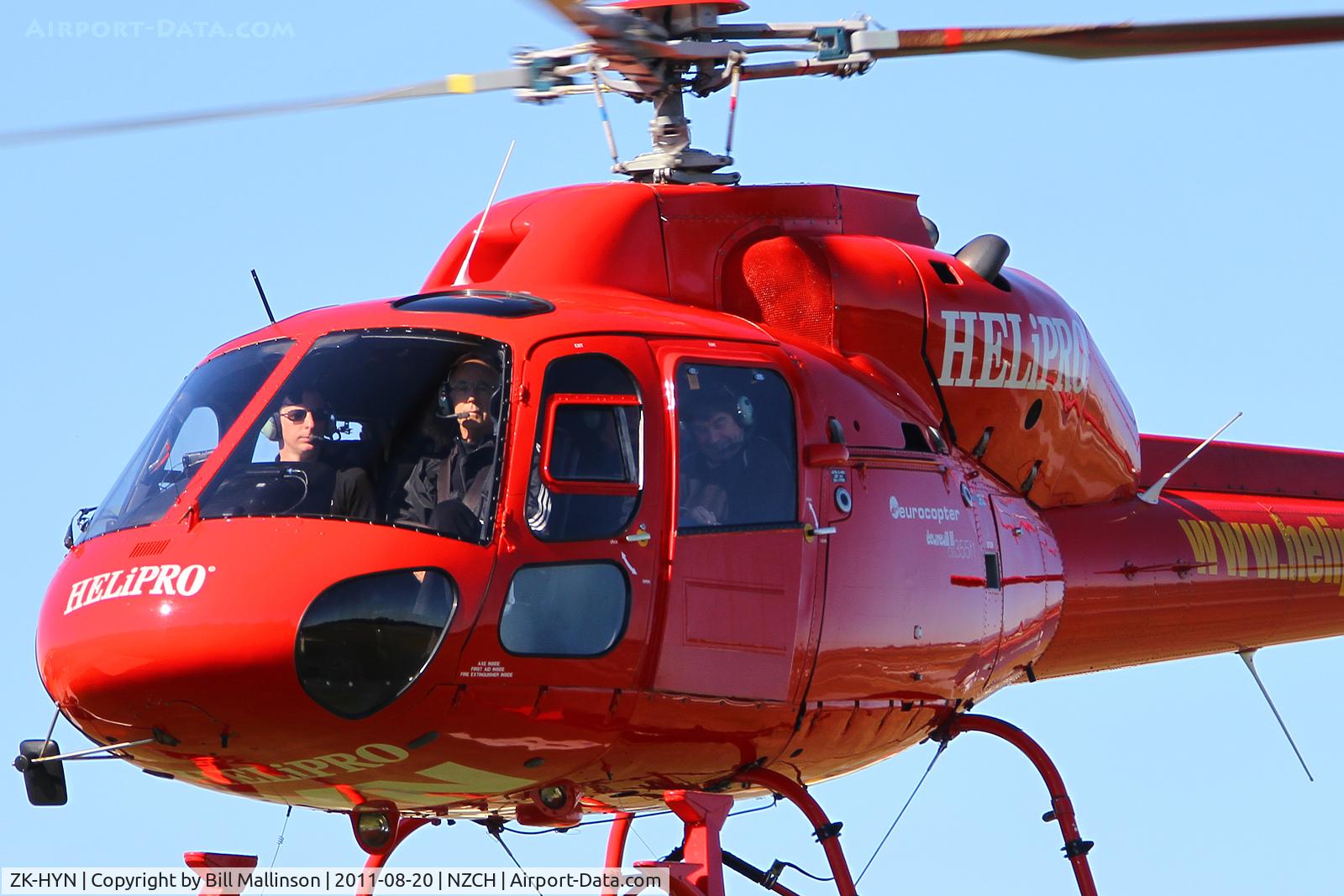 ZK-HYN, Aerospatiale AS-355F-1 Ecureuil 2 C/N 5286, away on another tour