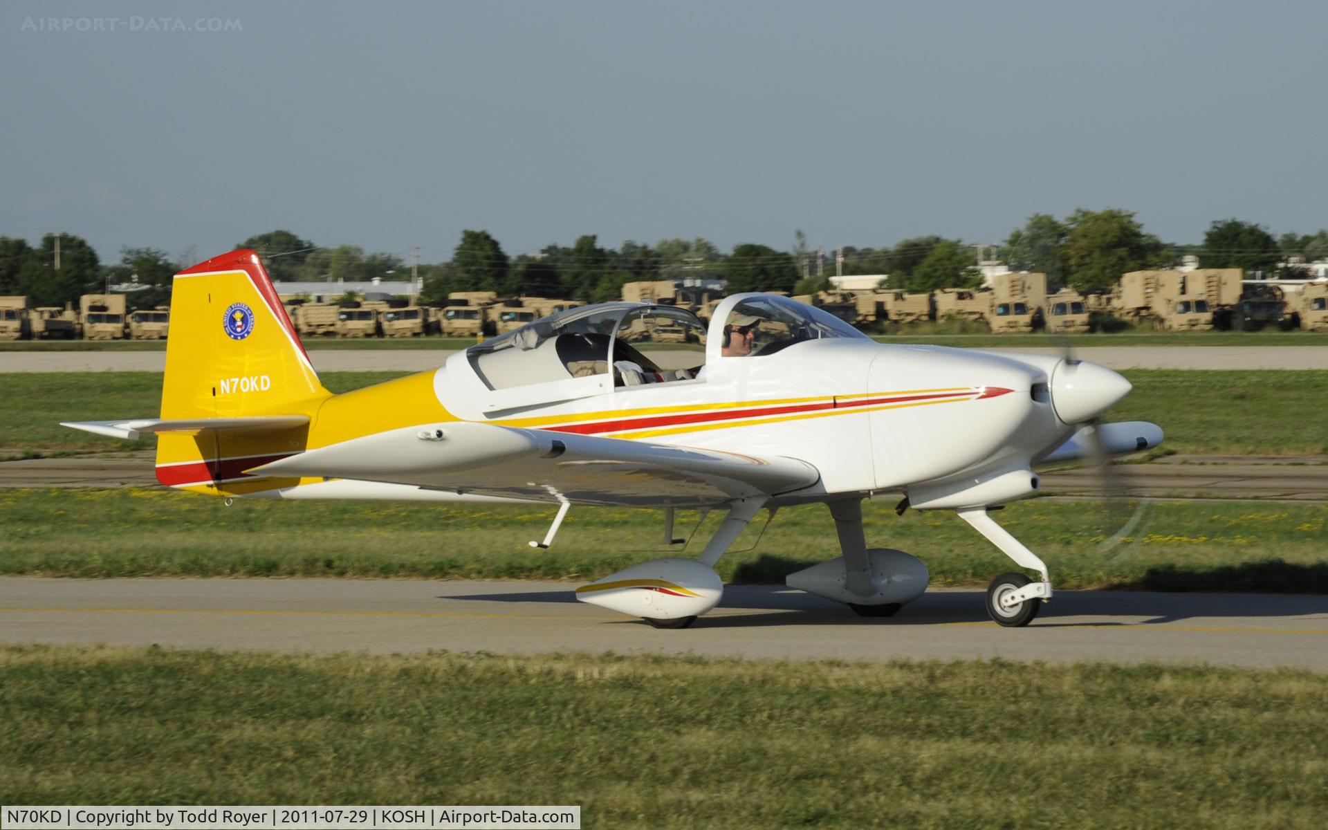 N70KD, 2000 Vans RV-6A C/N 60282, AIRVENTURE 2011