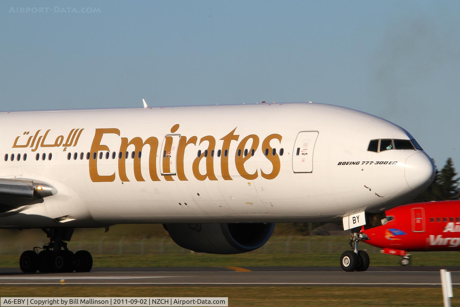 A6-EBY, 2007 Boeing 777-36N/ER C/N 33864, ready on 20 for SYD-BKK-DBX