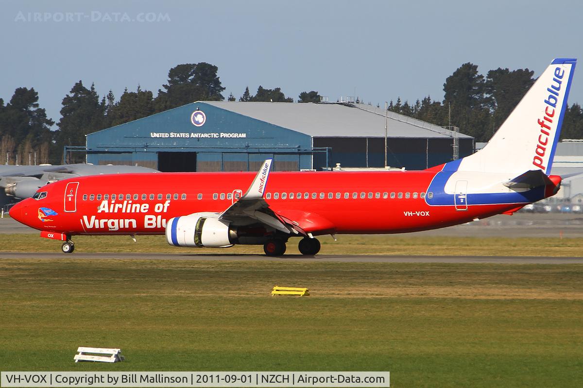 VH-VOX, 2004 Boeing 737-8BK C/N 33017, bring back the Pac Blue livery !