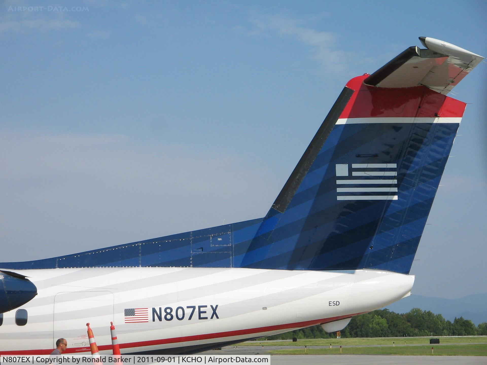 N807EX, 1991 De Havilland DHC-8-102 C/N 292, CHO, VA