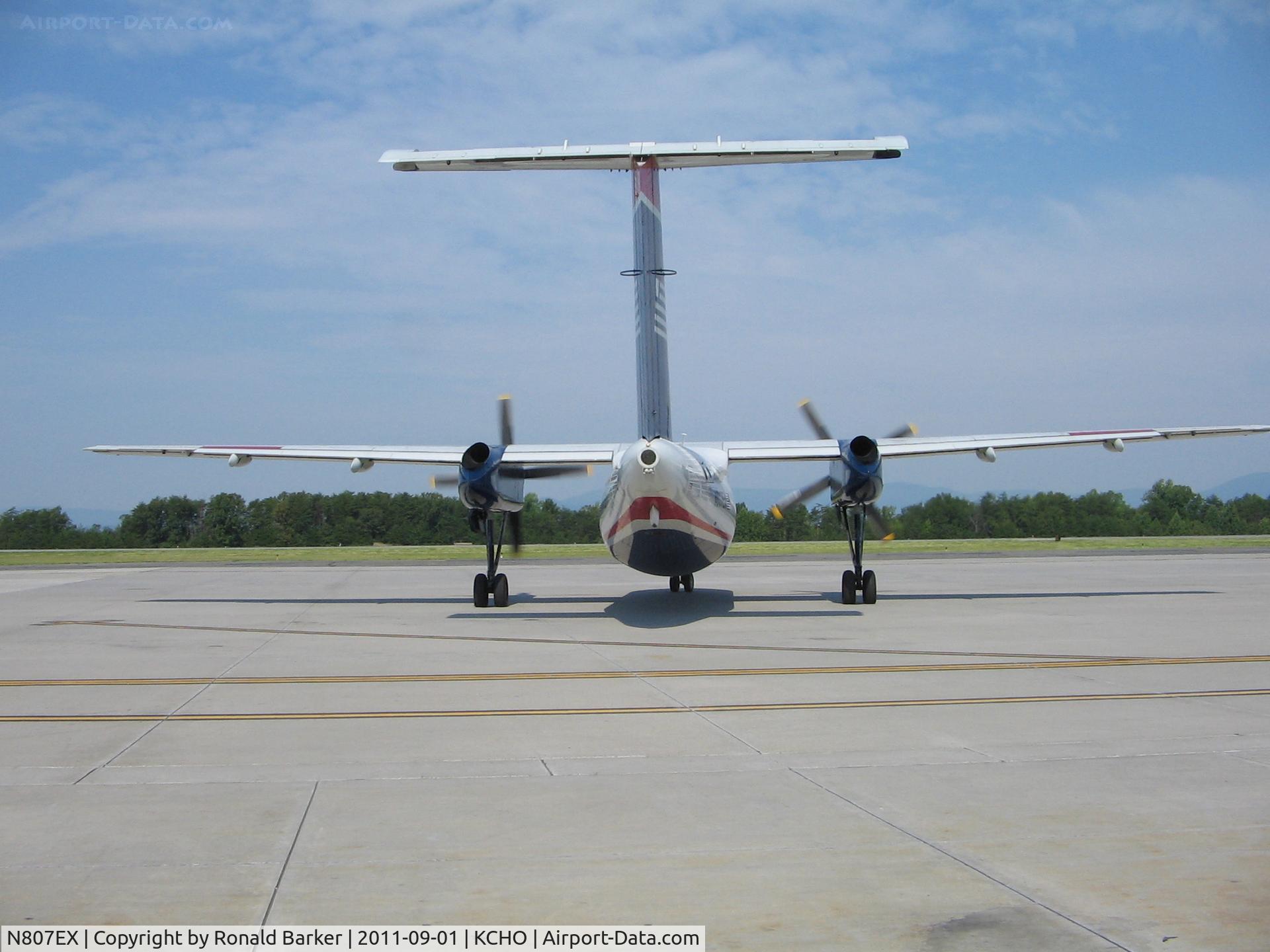 N807EX, 1991 De Havilland DHC-8-102 C/N 292, CHO, VA