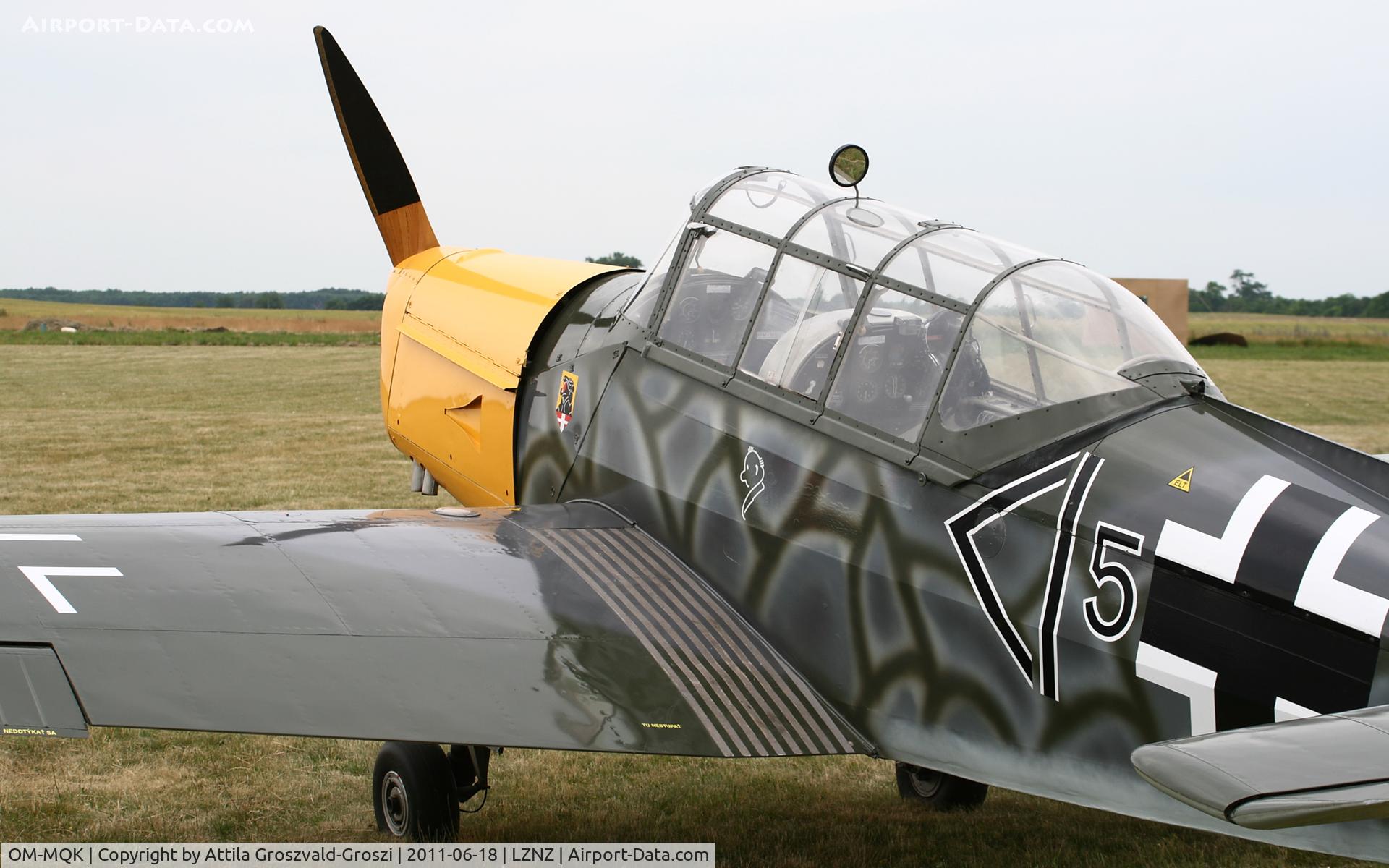 OM-MQK, Zlín Z-226M Trener C/N 282, Nové Zámky Airport - Slovakia (Slovak Republik) SK