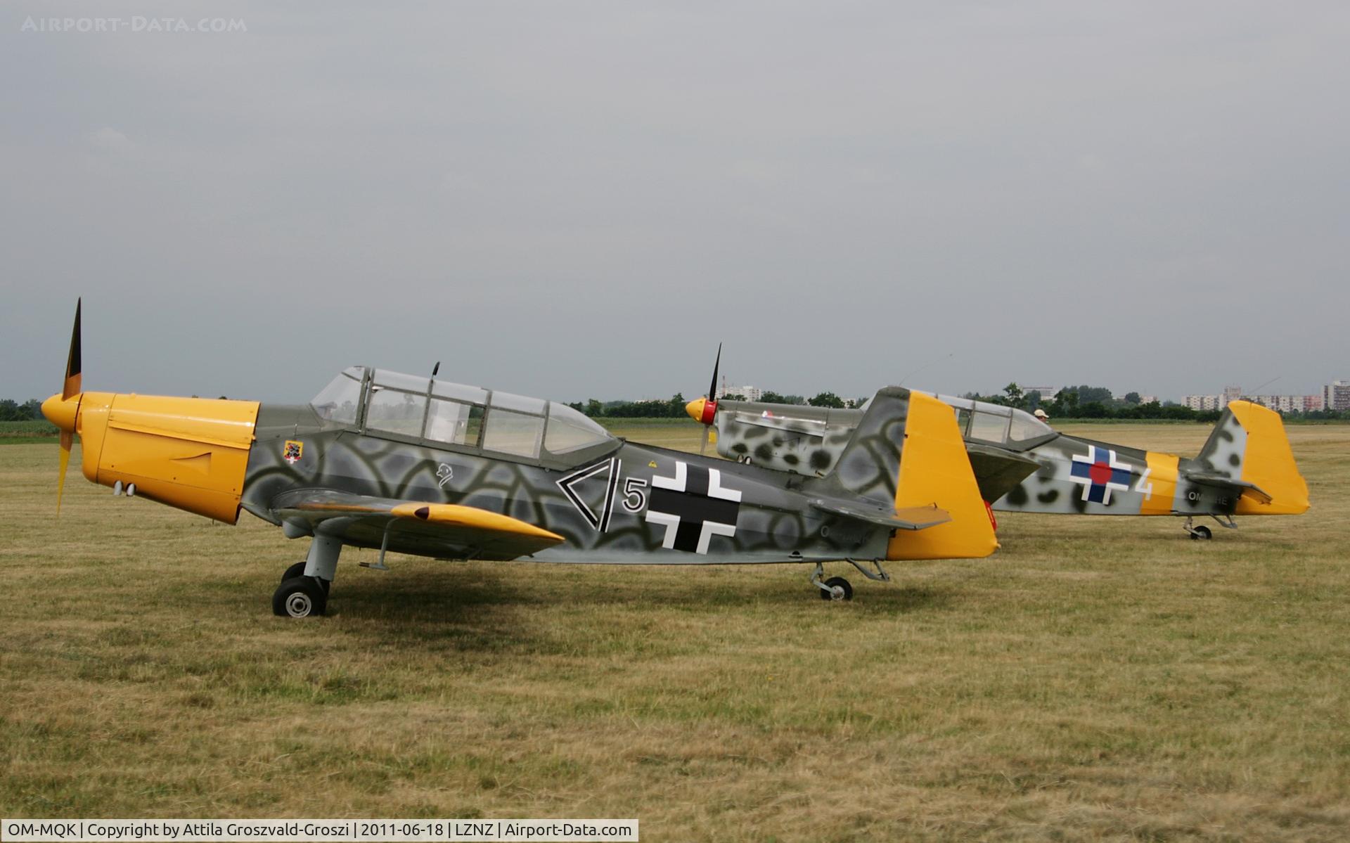 OM-MQK, Zlín Z-226M Trener C/N 282, Nové Zámky Airport - Slovakia (Slovak Republik) SK