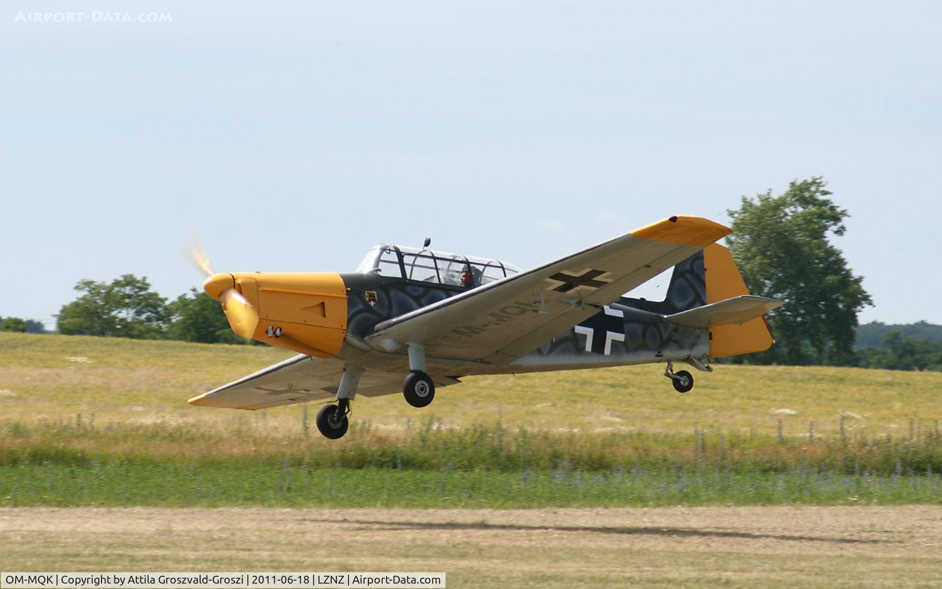 OM-MQK, Zlín Z-226M Trener C/N 282, Nové Zámky Airport - Slovakia (Slovak Republik) SK
