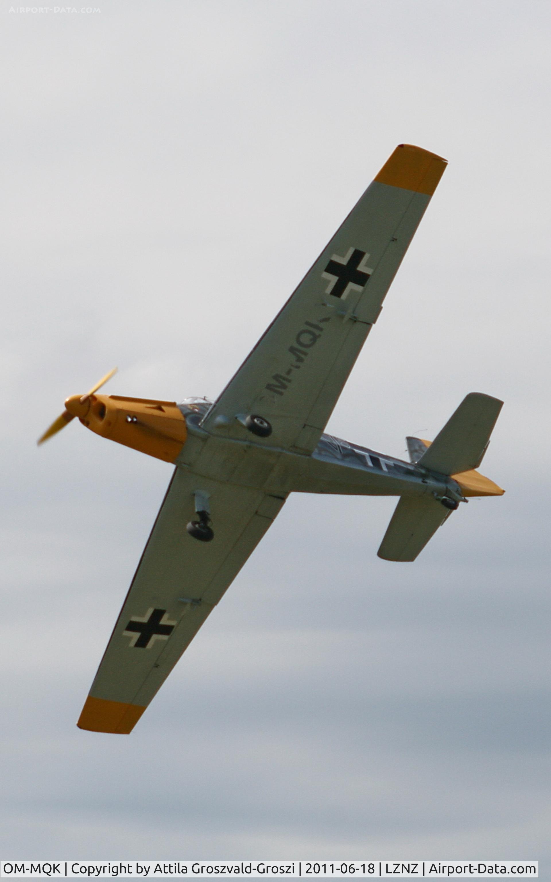OM-MQK, Zlín Z-226M Trener C/N 282, Nové Zámky Airport - Slovakia (Slovak Republik) SK