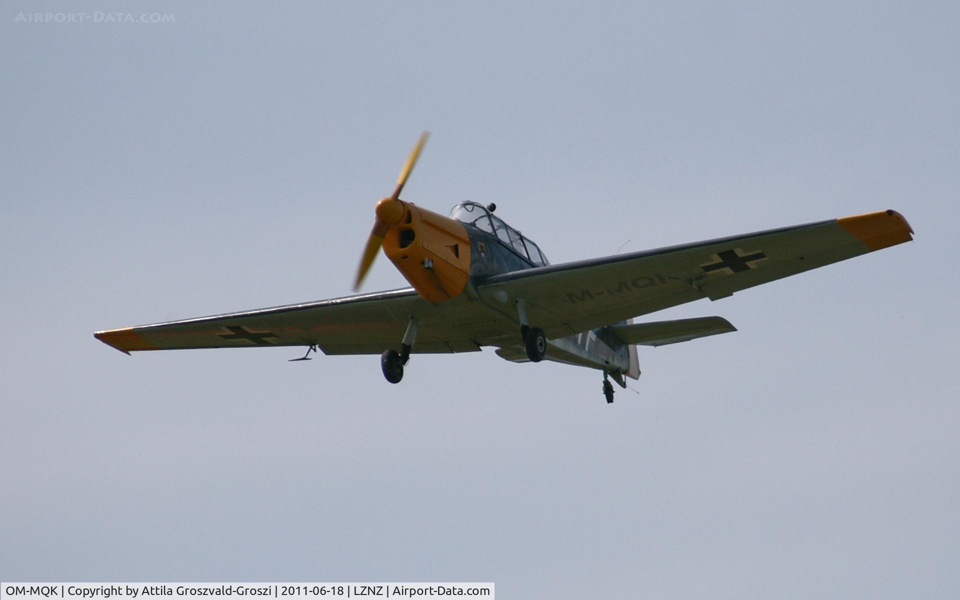 OM-MQK, Zlín Z-226M Trener C/N 282, Nové Zámky Airport - Slovakia (Slovak Republik) SK