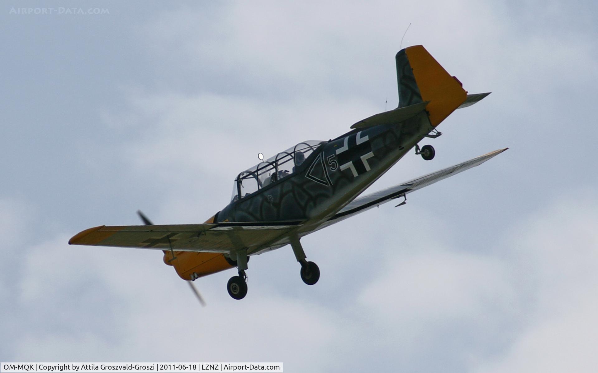 OM-MQK, Zlín Z-226M Trener C/N 282, Nové Zámky Airport - Slovakia (Slovak Republik) SK