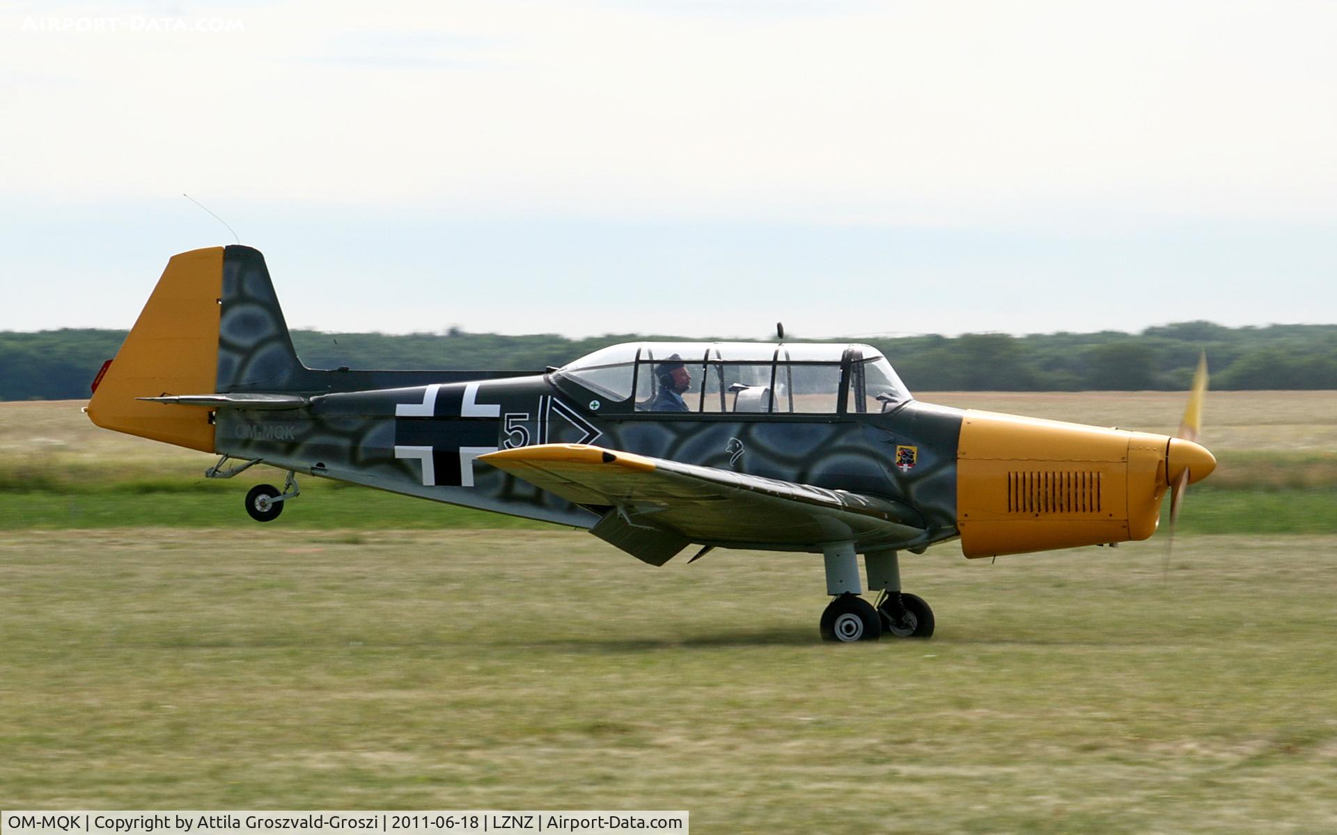 OM-MQK, Zlín Z-226M Trener C/N 282, Nové Zámky Airport - Slovakia (Slovak Republik) SK