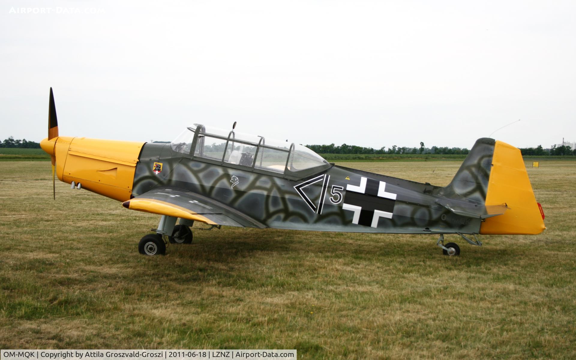 OM-MQK, Zlín Z-226M Trener C/N 282, Nové Zámky Airport - Slovakia (Slovak Republik) SK