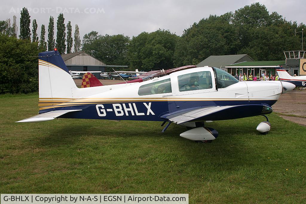 G-BHLX, 1977 Grumman American AA-5B Tiger C/N AA5B-0573, Starting up