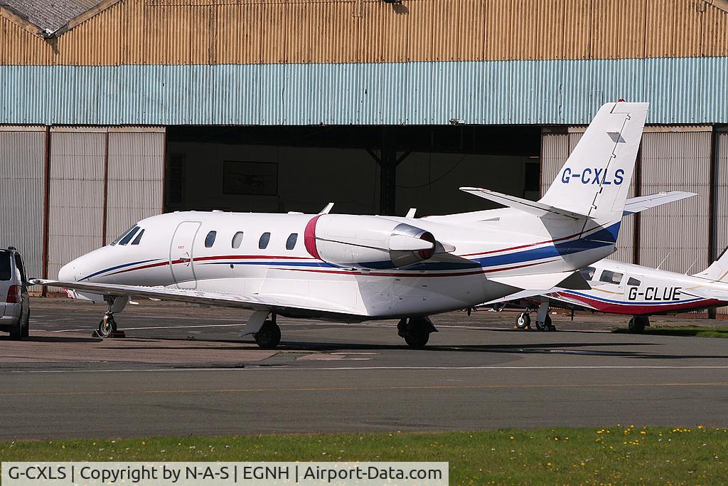 G-CXLS, 2006 Cessna 560XL Citation XLS C/N 560-5613, Parked