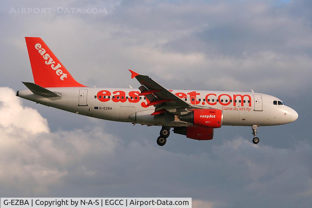 G-EZBA, 2006 Airbus A319-111 C/N 2860, Arriving 23R