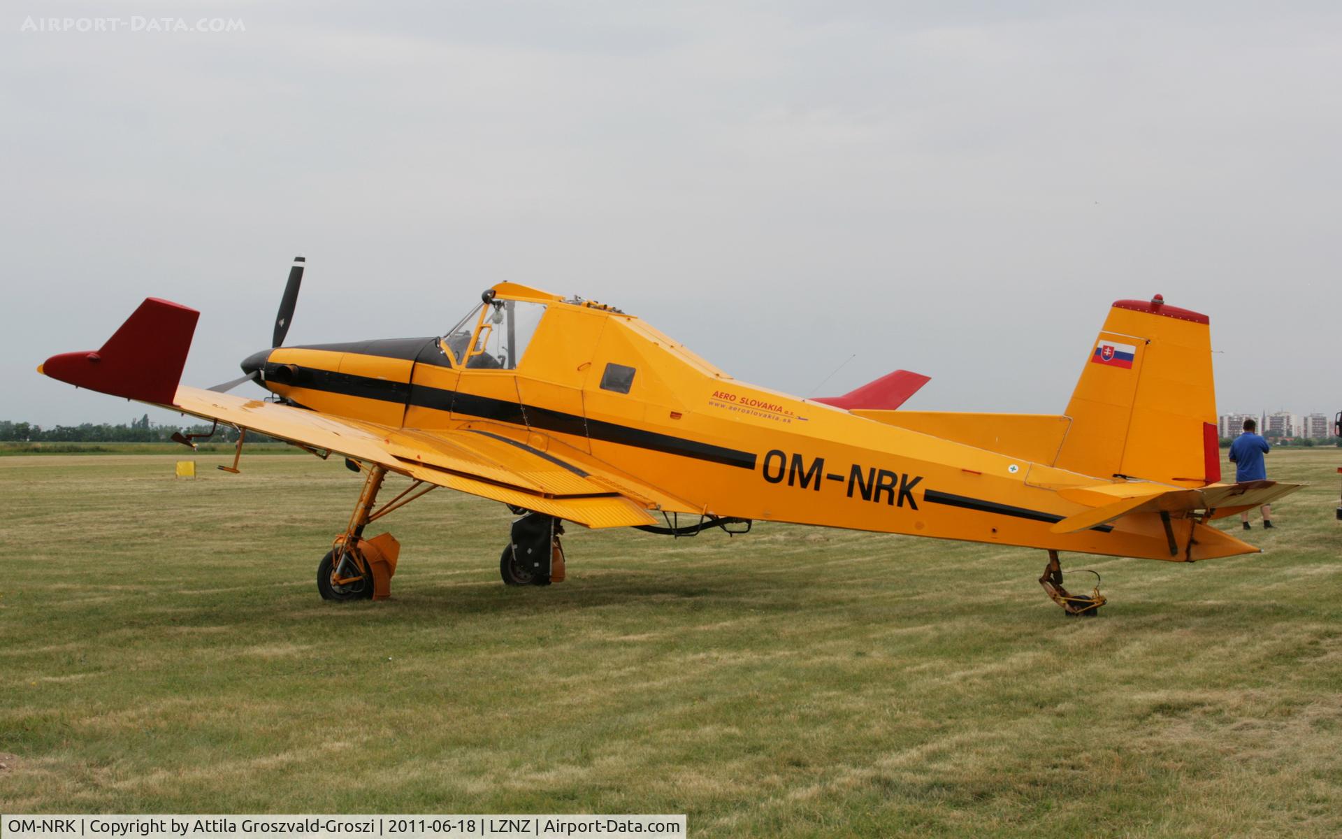 OM-NRK, 1993 Zlín Z-137T Agro-Turbo C/N 049, Nové Zámky Airport - Slovakia (Slovak Republik) SK