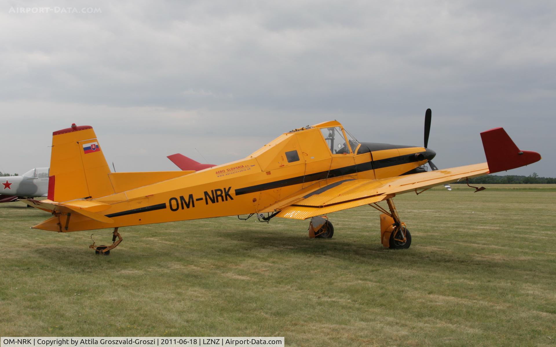 OM-NRK, 1993 Zlín Z-137T Agro-Turbo C/N 049, Nové Zámky Airport - Slovakia (Slovak Republik) SK