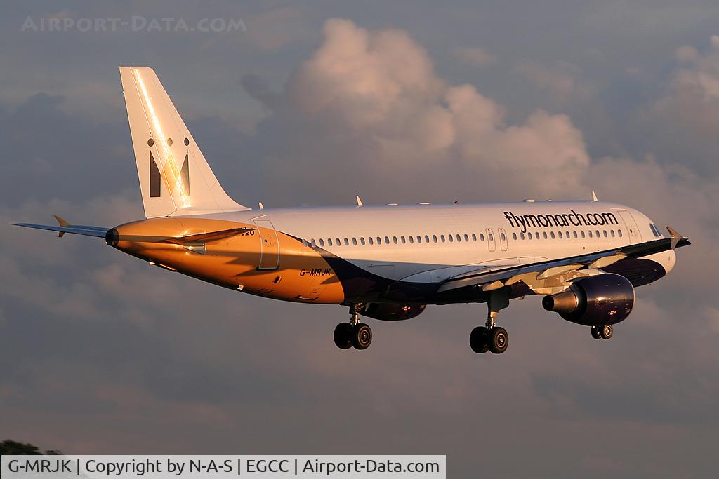 G-MRJK, 1999 Airbus A320-214 C/N 1081, Arriving 23R