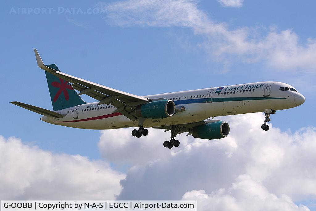 G-OOBB, 2000 Boeing 757-26N C/N 32447, Arriving 23R