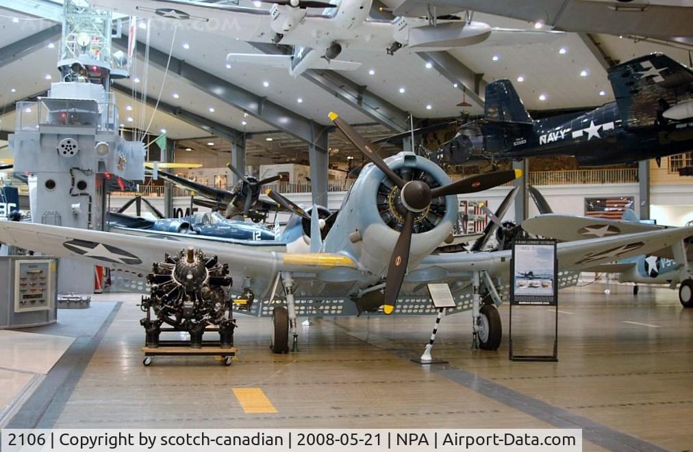 2106, 1940 Douglas SBD-2 Dauntless C/N 632, Douglas SBD-2 Dauntless at the National Naval Aviation Museum, Pansacola, FL
