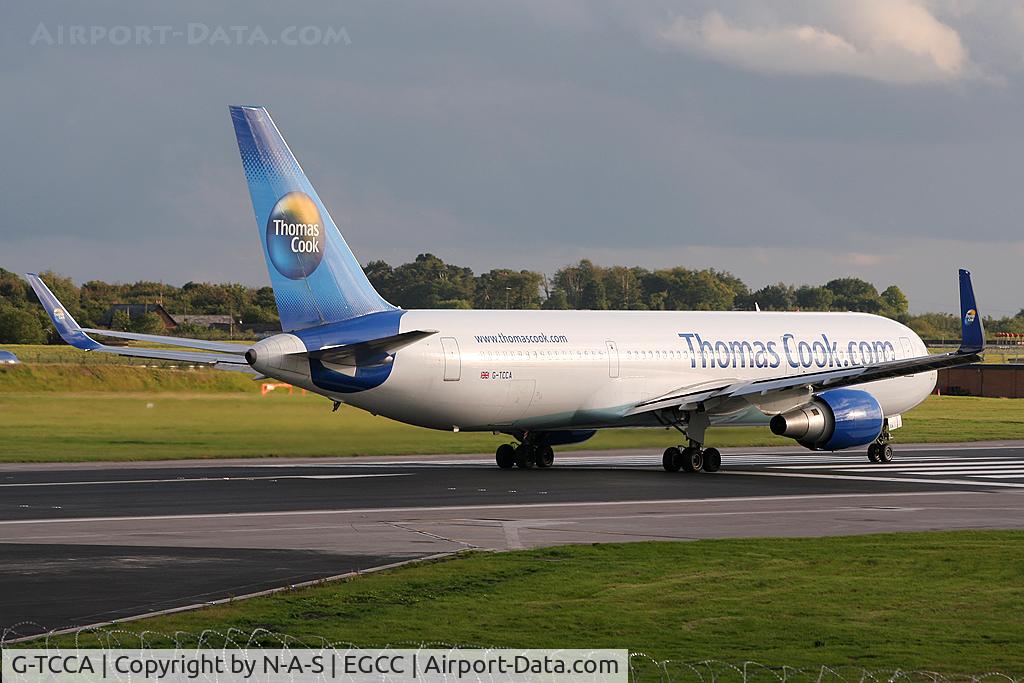 G-TCCA, 1994 Boeing 767-31K C/N 27205, Rolling 23R
