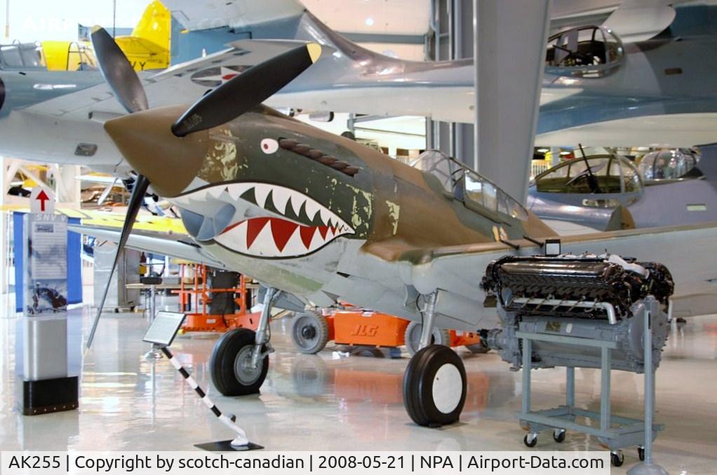 AK255, 1942 Curtiss P-40C Tomahawk Mk.IIb C/N 14737, 1942 Curtiss P-40C Tomahawk Mk.IIb at the National Naval Aviation Museum, Pansacola, FL