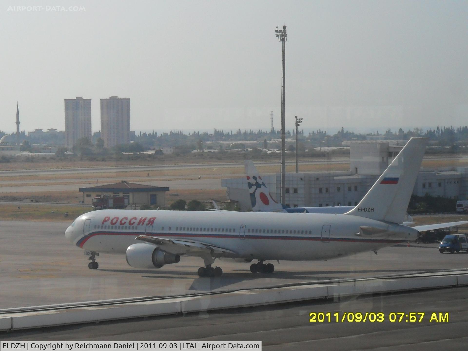 EI-DZH, 2002 Boeing 767-3Q8/ER C/N 29390, sorry for the reflections...