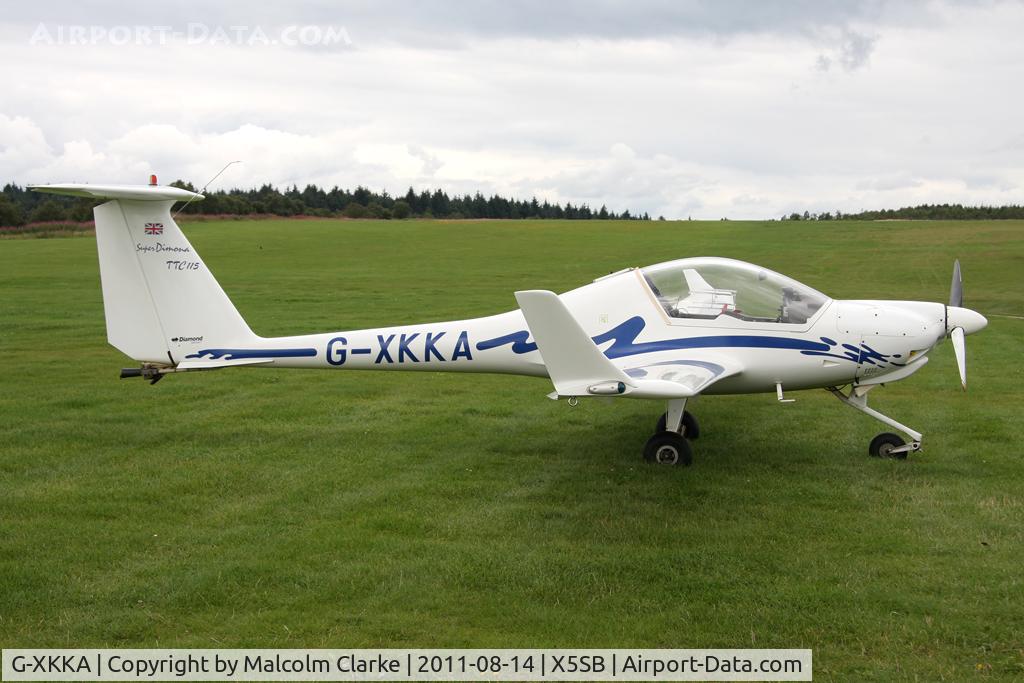 G-XKKA, 2000 Diamond HK-36TTC Super Dimona C/N 36677, Diamond HK-36 TTC Super Dimona at Sutton Bank, N Yorks, August 2011.