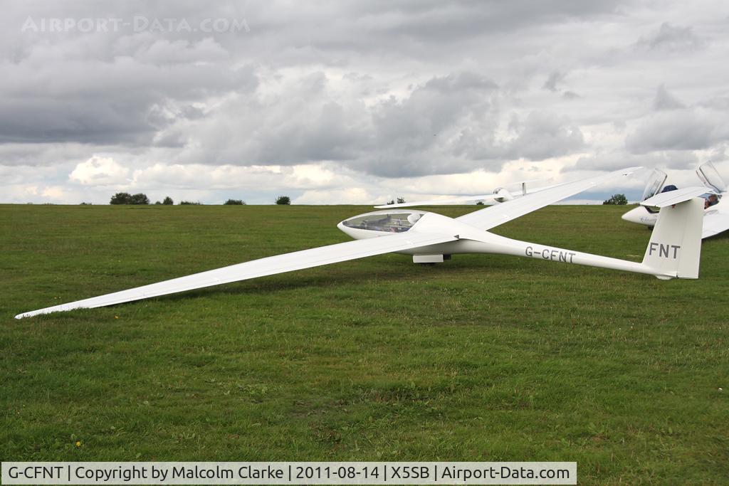 G-CFNT, Glaser-Dirks DG-600 C/N 6-12, Glaser-Dirks DG-600 at Sutton Bank, N Yorks, August 2011.