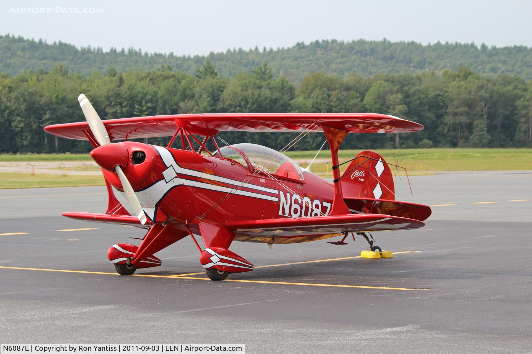 N6087E, 1994 Aviat Pitts S-2B Special C/N 5312, IAC Chapter 35 Meet at Dillant-Hopkins Airport, Keene, NH