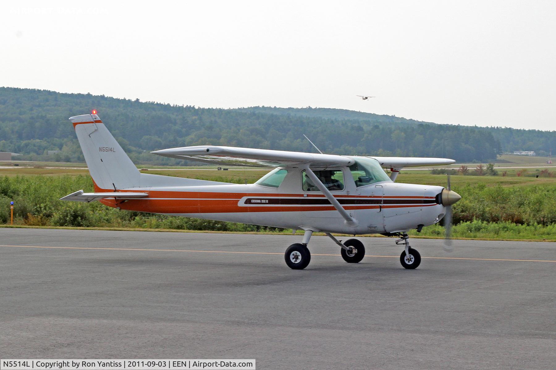N5514L, 1980 Cessna 152 C/N 15284327, IAC Chapter 35 Meet at Dillant-Hopkins Airport, Keene, NH