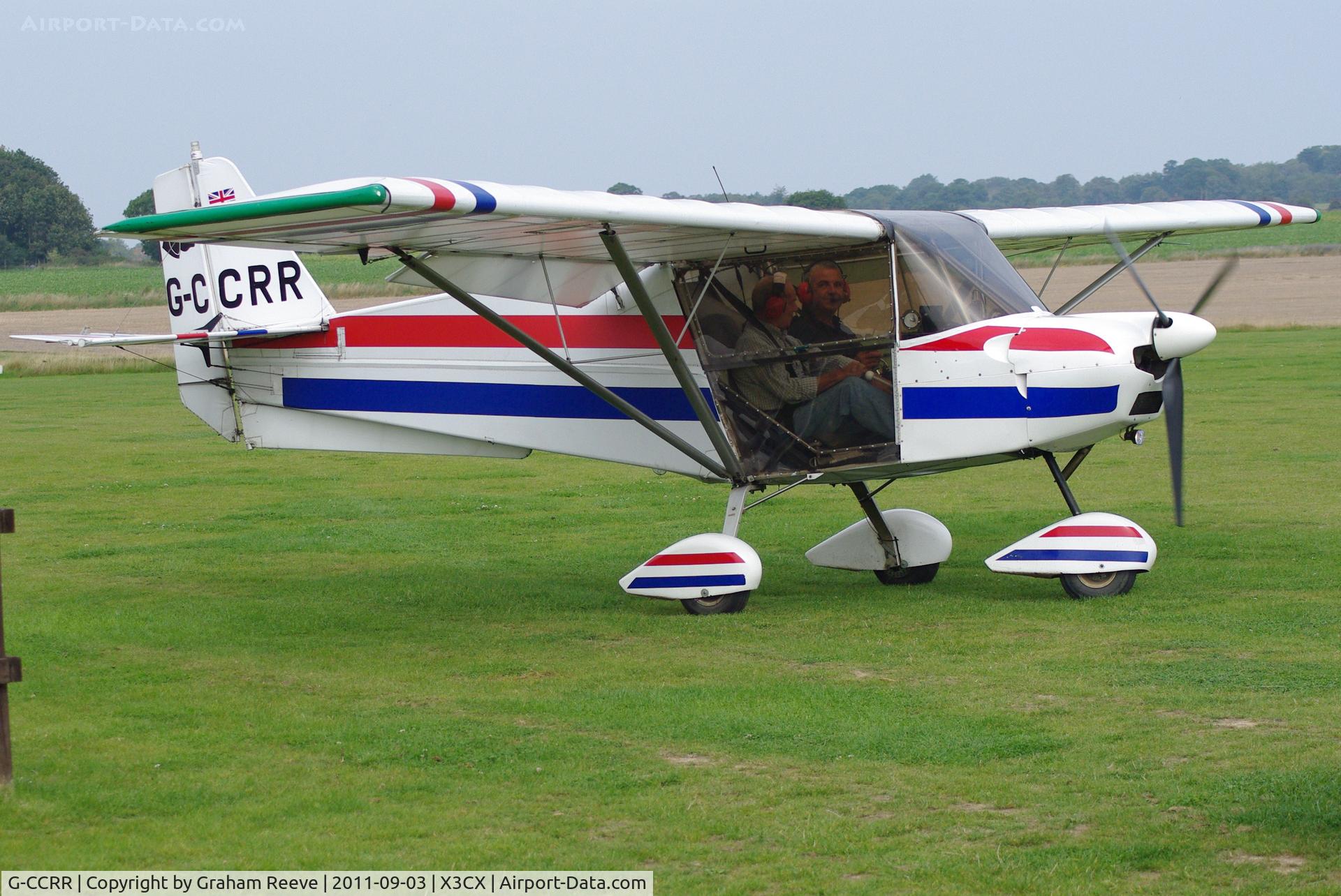 G-CCRR, 2004 Best Off Skyranger 912(1) C/N BMAA/HB/329, Just arrived at Northrepps.
