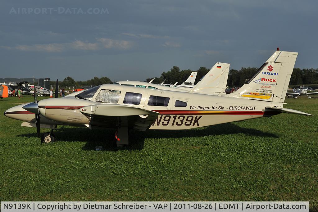 N9139K, 1976 Piper PA-34-200T C/N 34-7670189, Piper 34 Seneca