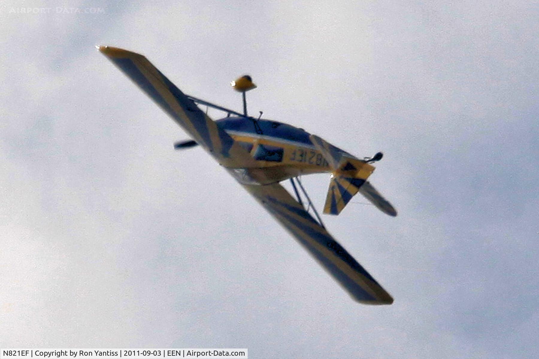 N821EF, 2008 American Champion 8KCAB Super Decathlon C/N 1058-2007, Over the top. IAC Chapter 35 Meet at Dillant-Hopkins Airport, Keene, NH
