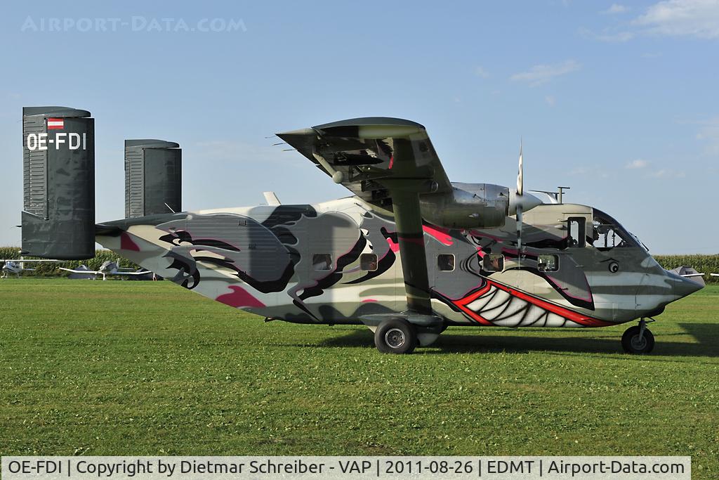 OE-FDI, 1969 Short SC-7 Skyvan S3 C/N SH.1932, Pink Aviation Skyvan