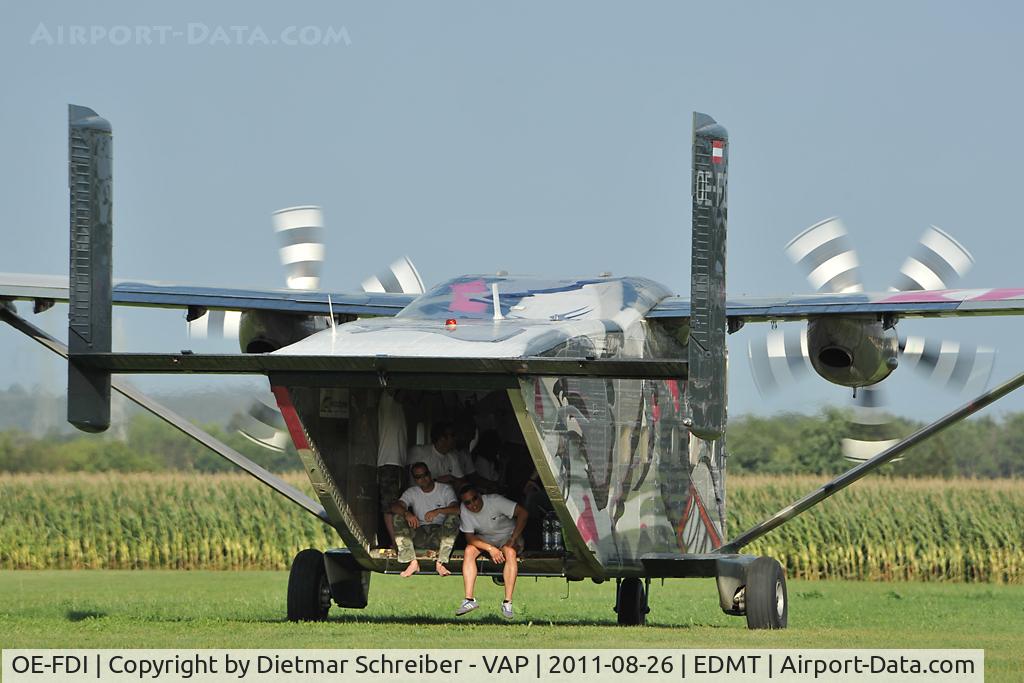 OE-FDI, 1969 Short SC-7 Skyvan S3 C/N SH.1932, Pink Aviation Skyvan