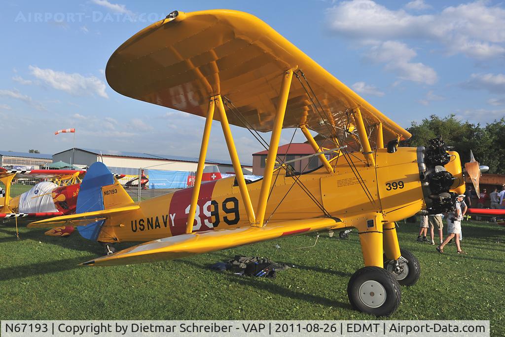 N67193, 1942 Boeing E75 (N2S-5) C/N 75-8116, Boeing 75