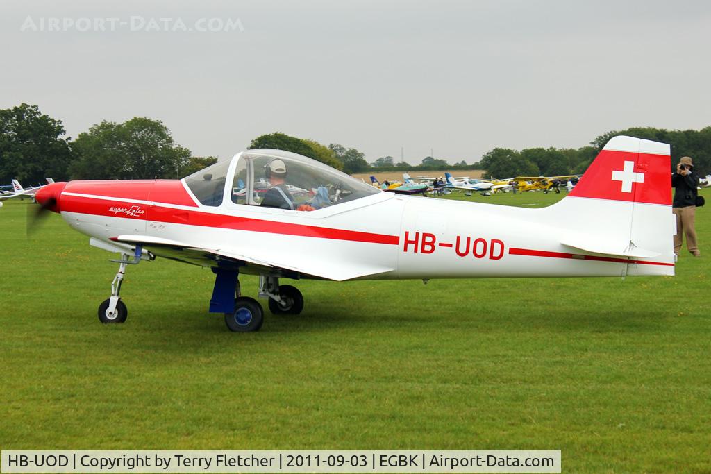 HB-UOD, 1964 Laverda F-8L Falco 4 C/N 402, 1964 Laverda Spa F.8L Falco IV, c/n: 402
at 2011 LAA Rally