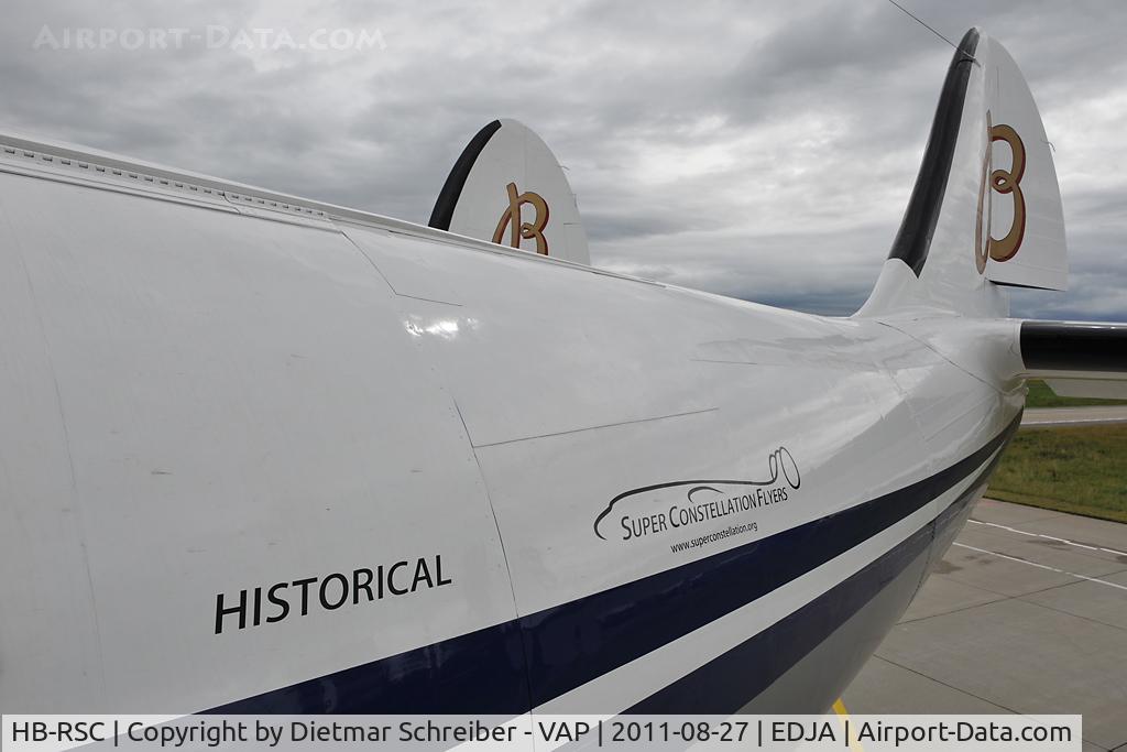 HB-RSC, 1955 Lockheed C-121C Super Constellation (L-1049F) C/N 1049F-4175, Breitling Constellation