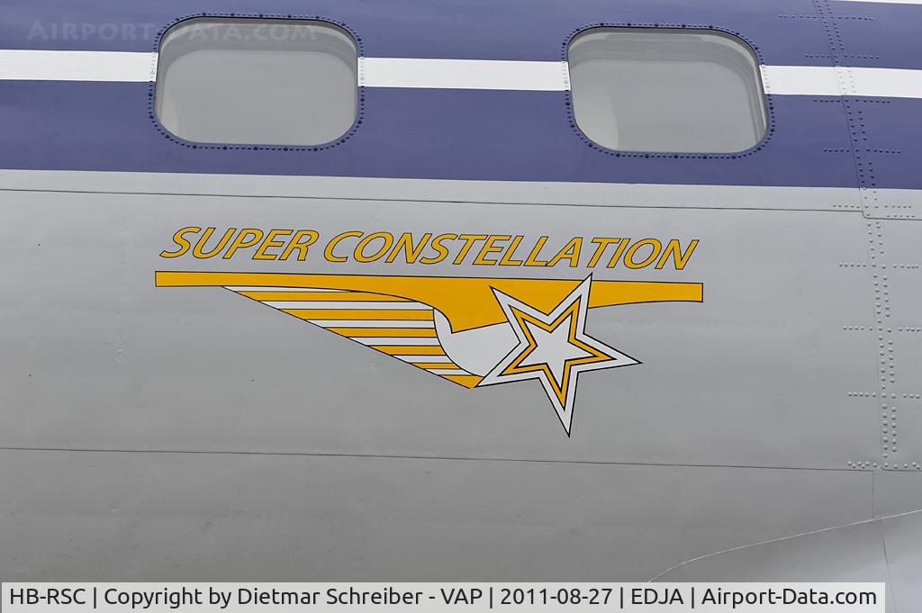 HB-RSC, 1955 Lockheed C-121C Super Constellation (L-1049F) C/N 1049F-4175, Breitling Constellation