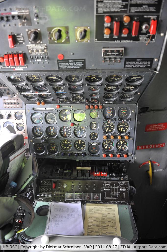 HB-RSC, 1955 Lockheed C-121C Super Constellation (L-1049F) C/N 1049F-4175, Breitling Constellation