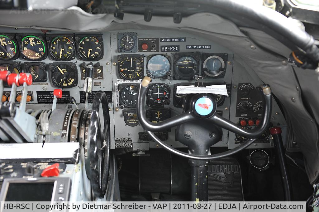 HB-RSC, 1955 Lockheed C-121C Super Constellation (L-1049F) C/N 1049F-4175, Breitling Constellation